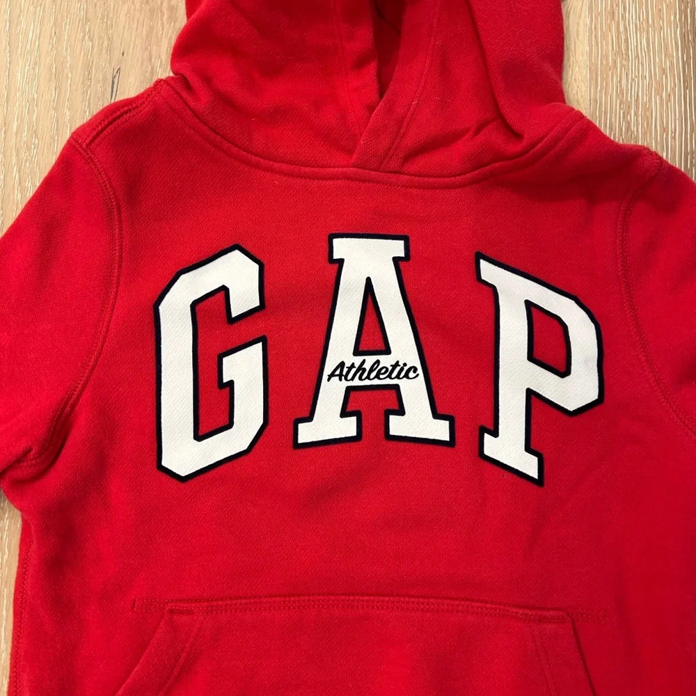 Boys red Gap hoodie size XS